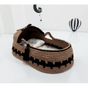 Luksus nest - Brun & sort