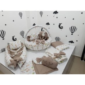 Luksus nest st + alm nest - Brun & ddyr