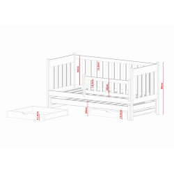 Enkeltseng - Kaya - m. udtrksseng