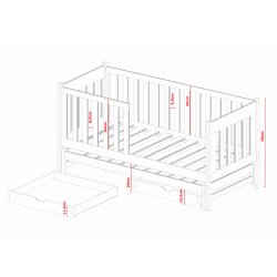 Enkeltseng - Kaya - m. udtrksseng
