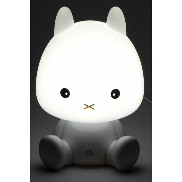 Kanin lampe - hvid
