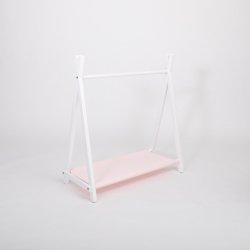 T�jstativ - m opbevaring - Hvid