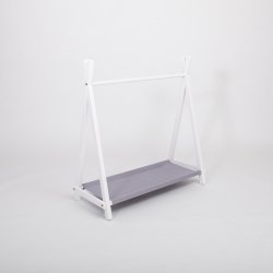 T�jstativ - m opbevaring - Hvid