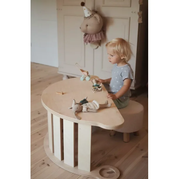 Klatrevippe + Rutsjebane + Stige + Bord L