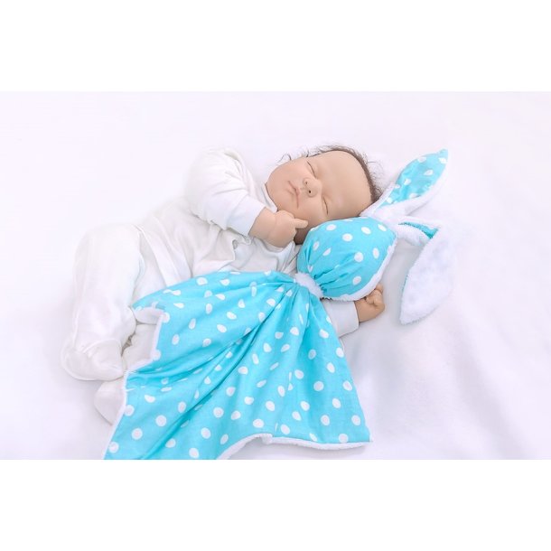 Nusse- putteklud - bomuld &amp; minky fleece