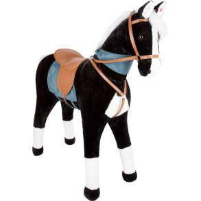 SmallFoot Hest XL med Lyd, Sort