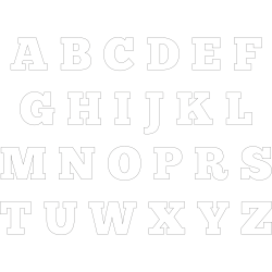 Tr� bogstav med navn