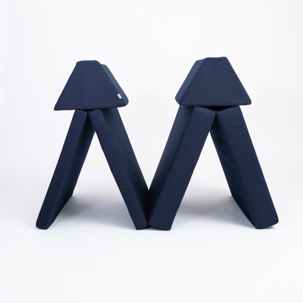 Foldemadras - Navy bl