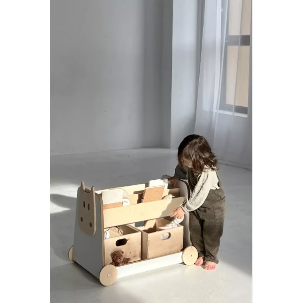 Opbevaringskasse - M. Hjul. 