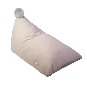 S�kkestol - Lyser�d/Hvid Pom Pom