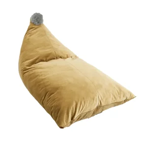 S�kkestol - Guld/Gr� Pom Pom