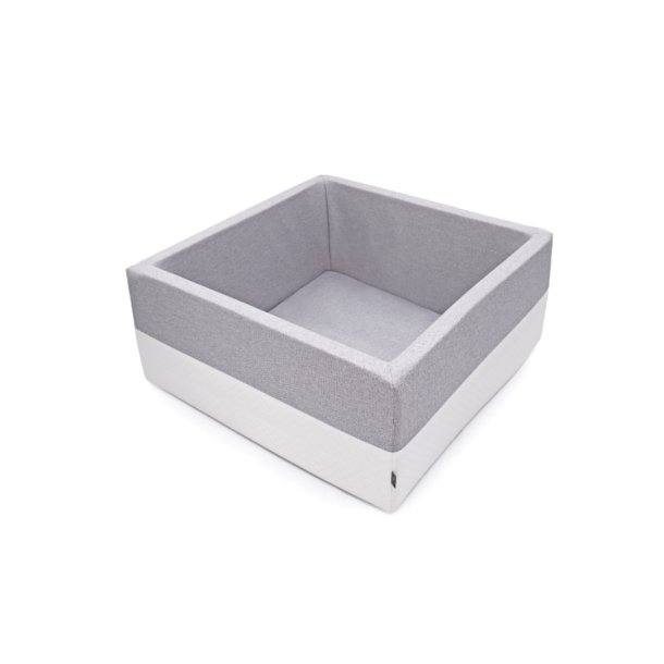 Boldbassin m. imiteret lder - m/u bolde - Lysegr