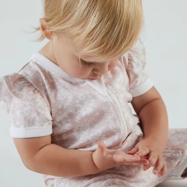 Sparkedragt - Pink floral