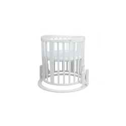 7i1 babyseng - Med madras - Hvid