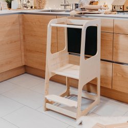 L�ringst�rn med kridttavle - Naturlig tr�