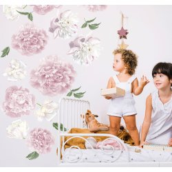 Wallsticker - Blomster Poner