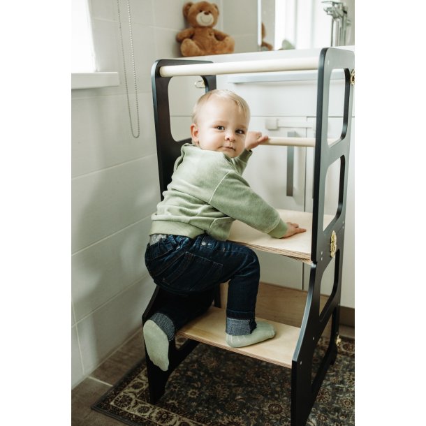 Foldbart lringstrn - Sort