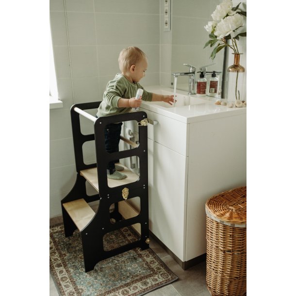 Foldbart lringstrn - Sort