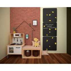 Klatrevg med kridttavle