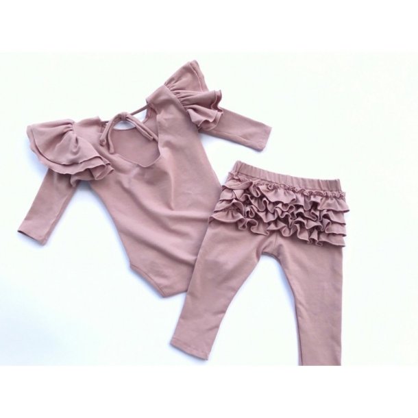 Bodystocking - ben ryg - 1 stk.