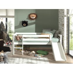 Enkeltseng - Pino- 90x200 cm - med rutsjebane