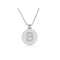 Halskde - Bogstav plade