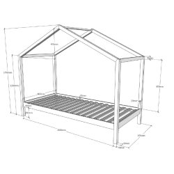 Husseng - Dallas - 90 x 200 cm