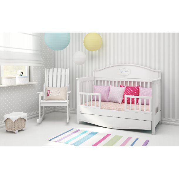 Godnat med skuffe hvid