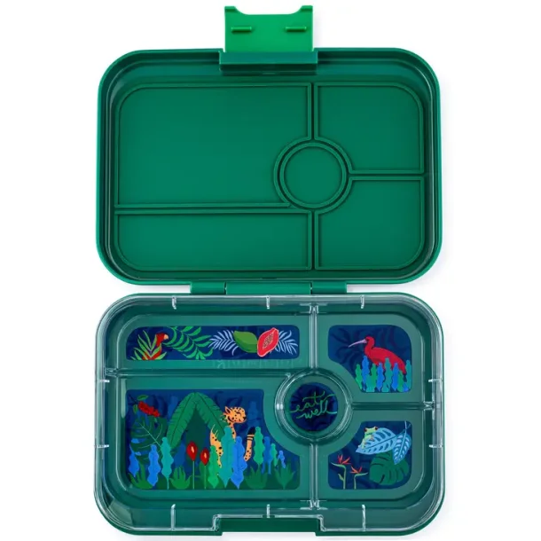 Yumbox madkasse - 6 rum - Grn