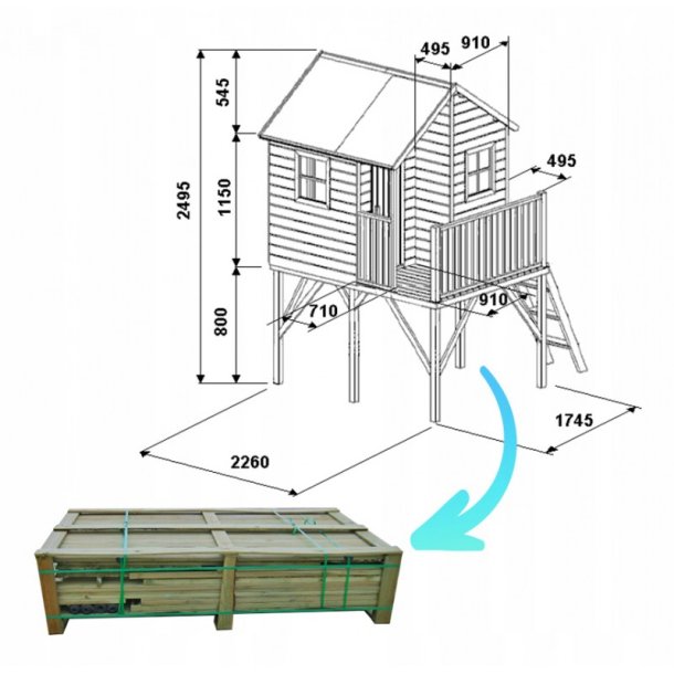 Legehus - Gandriukas