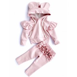 Bomuld tr�ningsdragt - lyser�d