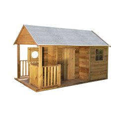 Legehus - Danny m. overdkket terasse