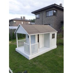 Legehus - Danny m. overdkket terasse