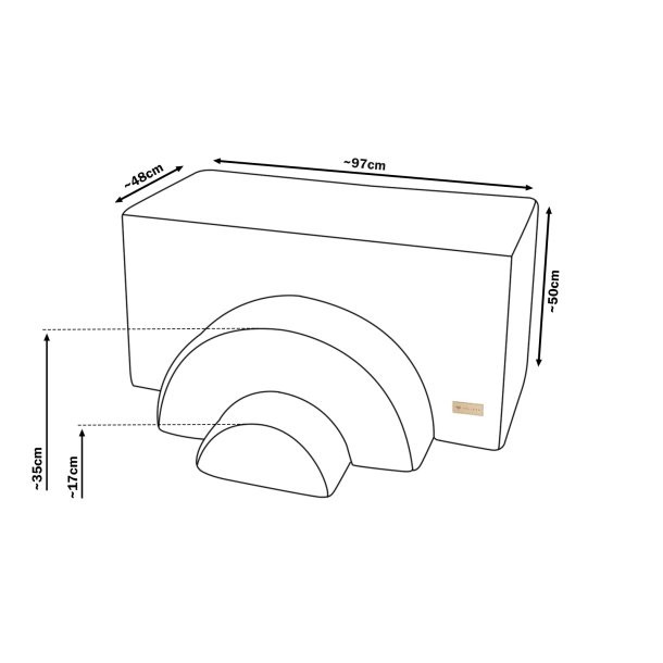 Regnbue - 3 elementer