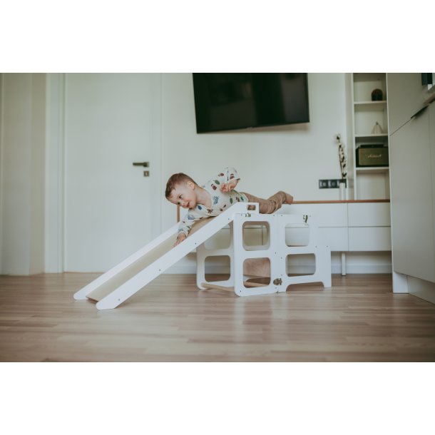 Foldbart lringstrn - Hvid