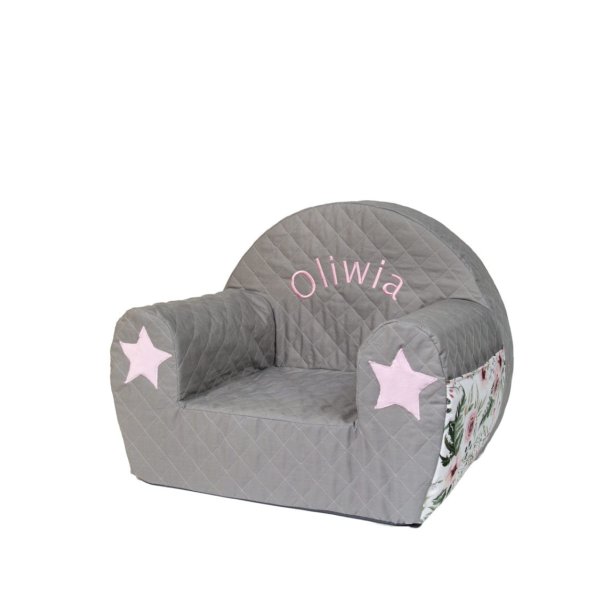 Bomuld lnestol med navn