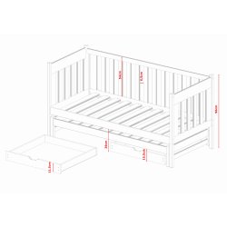 Enkeltseng - Kaya - m. udtrksseng