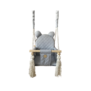 Bomulds gynge med rer