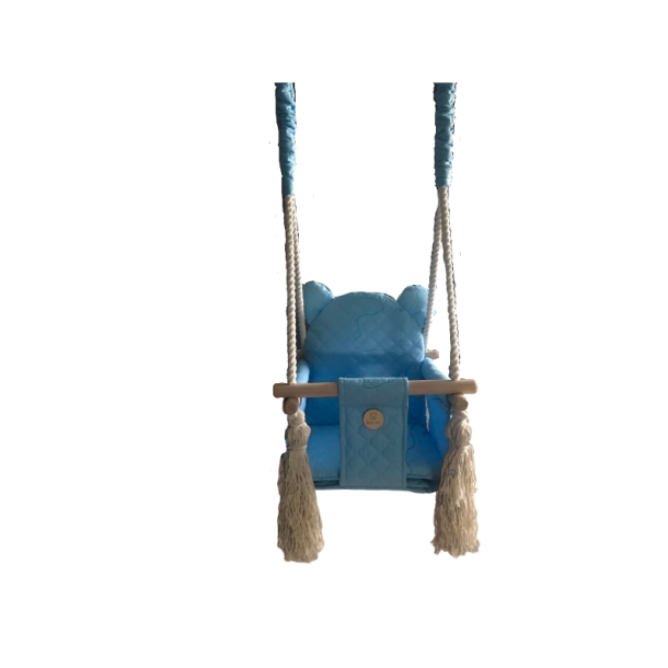 Bomulds gynge med rer