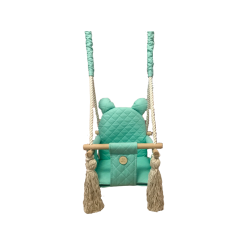 Bomulds gynge med rer