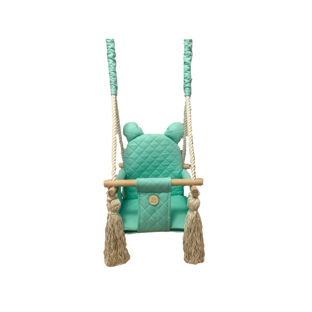 Bomulds gynge med rer