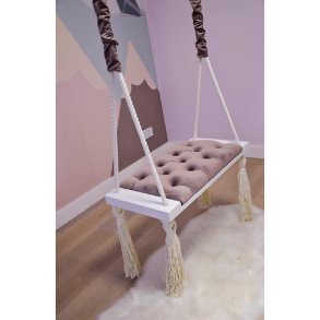 Vintage gynge - lyserd