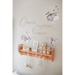 Tr� inskription - Once upon a time