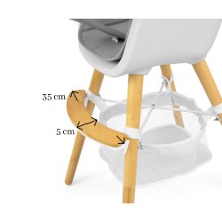 Hjstol - Milly Mally - Hvid