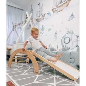 Klatrevippe med Rutsjebane / klatrevg