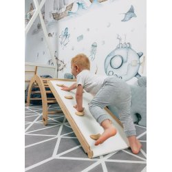 Klatrevippe med Rutsjebane / klatrevg