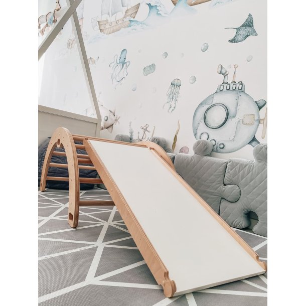 Klatrevippe med Rutsjebane / klatrevg