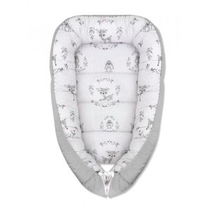 Babynest - Felt - Gr� Velvet