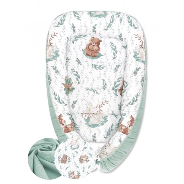 Babynest - Lulu mint - Velvet