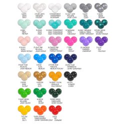 Rundt boldbassin - Minky Beige - inkl 200 bolde